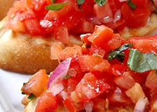 Close Out Your Summer With This Delicious Heirloom Tomato Bruschetta