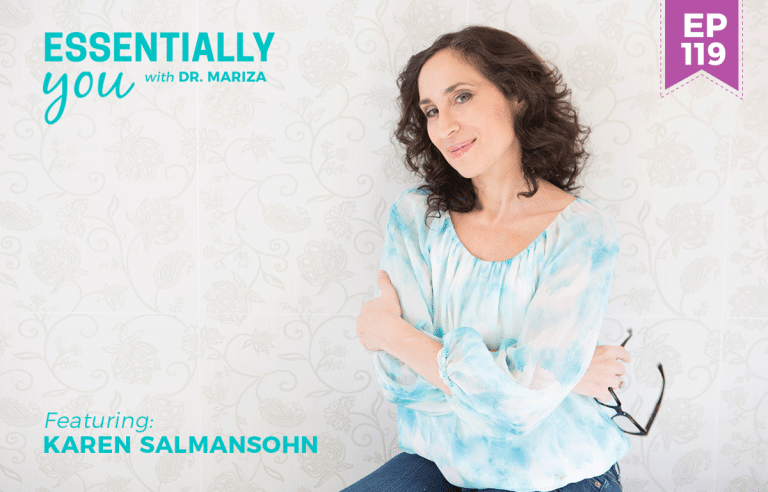 #119: Hacking Happiness and Longevity with a 2-Minute Meditation with Karen Salmansohn