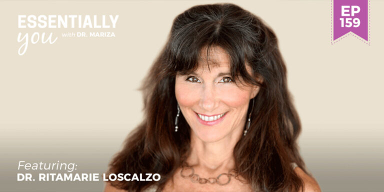 #159: Jumpstart Your Energy and Shrink Your Waist by Optimizing Your Blood Sugar with Dr. Ritamarie Loscalzo