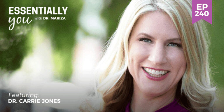 #240: How to Conquer Stress and Hormonal Imbalance Through Optimizing Mitochondria and Cortisol with Dr. Carrie Jones