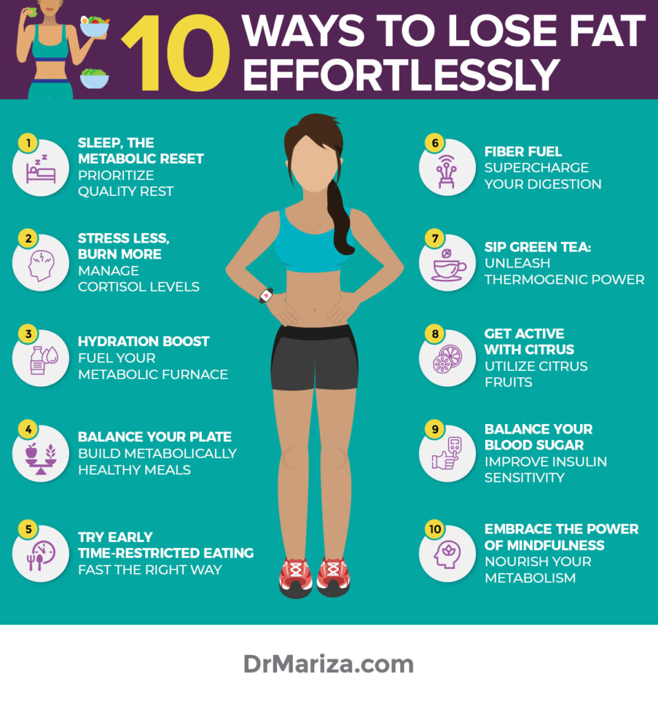 10 Ways to Lose Fat Effortlessly