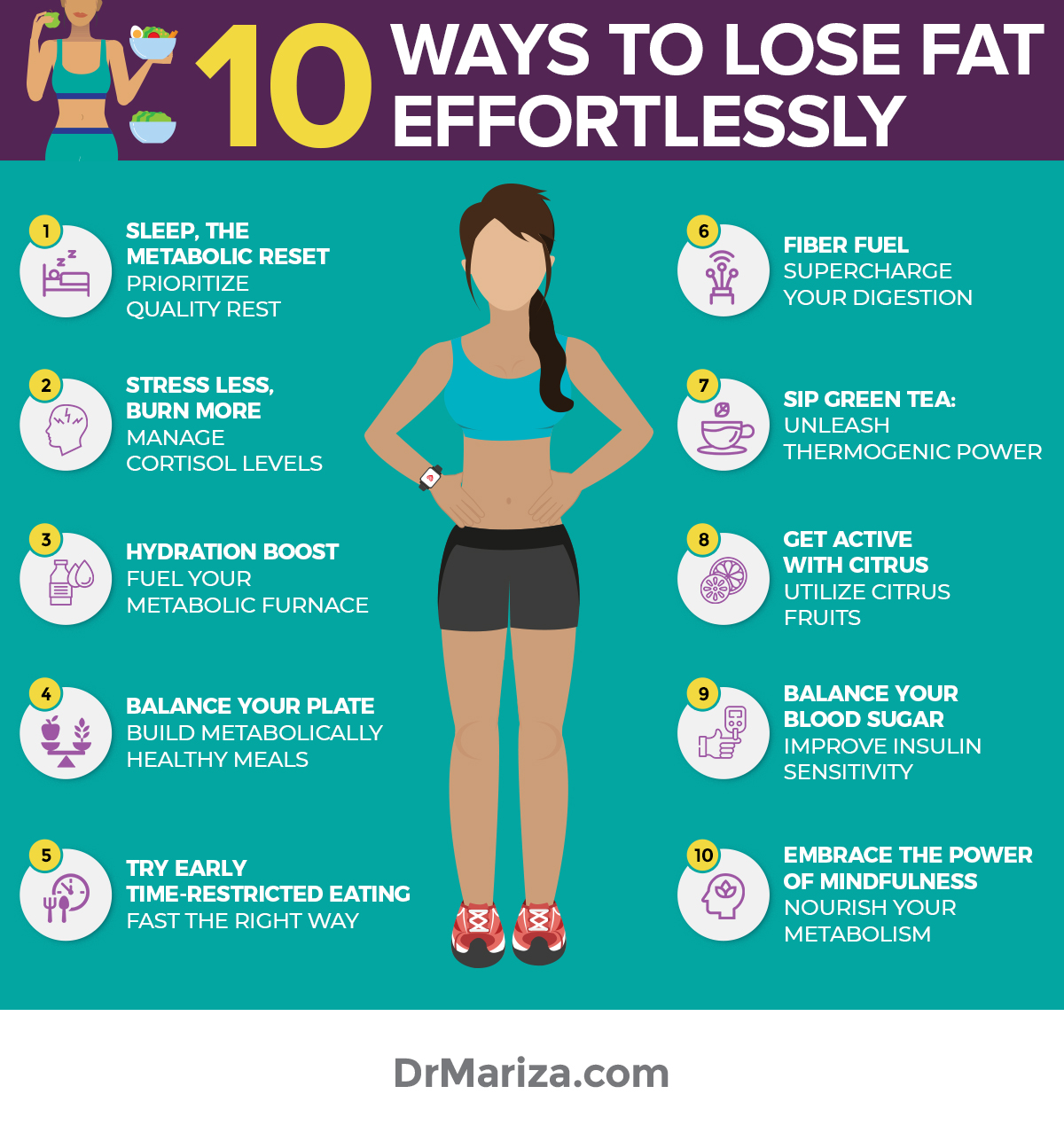 Lose Fat: 10 Easy Ways (No Exercise Required)