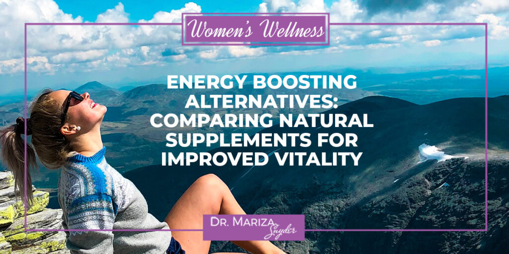 Energy Boosting Alternatives Comparing Natural Supplements for