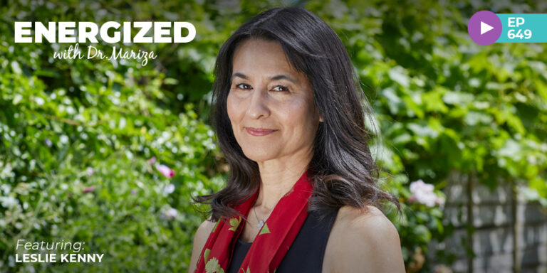 #649: How To Reverse Your Biological Age + 5 Science-Backed Longevity Tips Every Woman Should Know with Leslie Kenny
